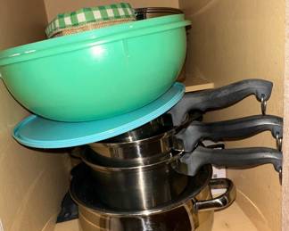 Assorted Kitchen Appliances and Cookware