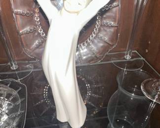 NAO by Lladro Girl Yawning Figurine