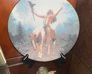 The Hamilton Collection 'Deliverance' Mystic Warriors Plate