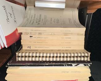 Collection of Music Instruction Books and Sheet Music