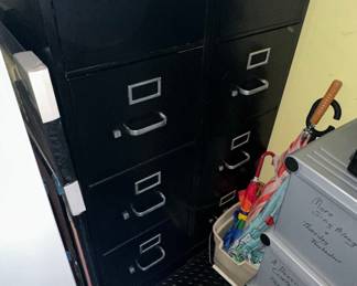 Assorted Vertical Filing Cabinets