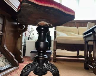 Victorian Piano Stool