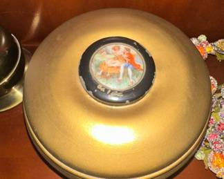 Thorens "Romance" Music Box Style Jewelry Box with Reuge Movement