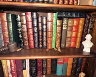 Easton Press and Franklin Library Leather-Bound Collections and Other Assorted Books
