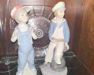 Lladro Boy with Yacht Figurine #4810