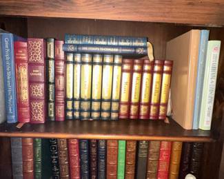 Easton Press and Franklin Library Leather-Bound Collections and Other Assorted Books