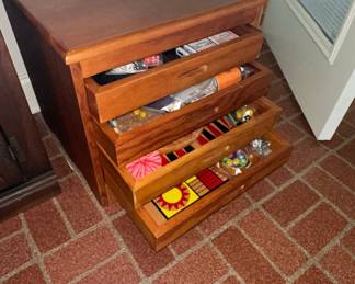 Wooden Game Storage Chest Style