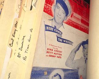Huge Collection of Vintage Popular Sheet Music