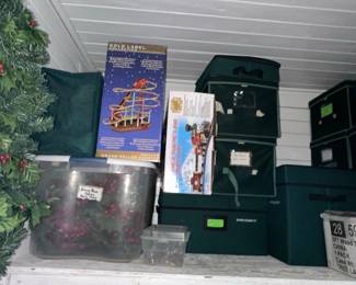 Assorted Christmas Decor