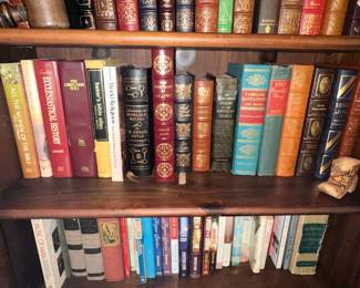 Easton Press and Franklin Library Leather-Bound Collections and Other Assorted Books