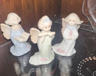 Russ Berrie Porcelain Angel Figurines