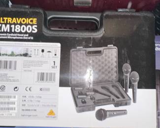 Assorted Vocal and Instrument Microphones