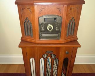Thomas Pacconi Classics Millennium Series Music Center with Storage Stand