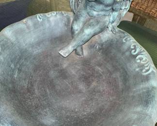 Cherub Style Bird Bath