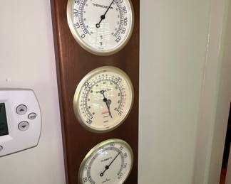 Sunbeam 3-Dial Weather Station