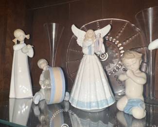 Lladro Porcelain Angel Figurine Collection