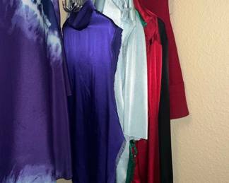 Women's Satin Blouses and Tops