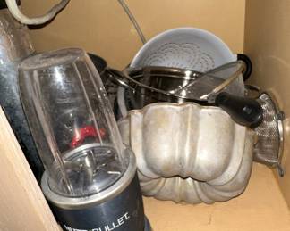 Assorted Kitchen Appliances and Cookware