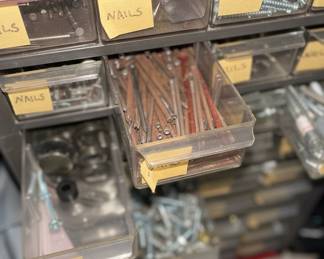 Small Parts Organizer Style Storage Cabinet