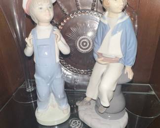 Lladro Boy with Yacht Figurine #4810