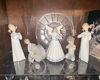 Lladro Porcelain Angel Figurine Collection