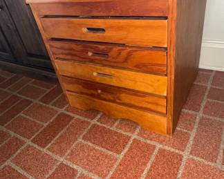 Wooden Game Storage Chest Style