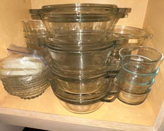 Assorted Glass Food Storage Containers