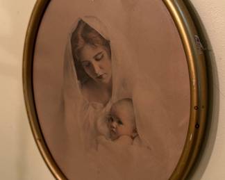 Knaffl Madonna Style Framed Photograph
