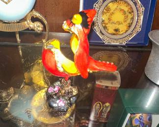 Cardinal Style Hinged Trinket Box