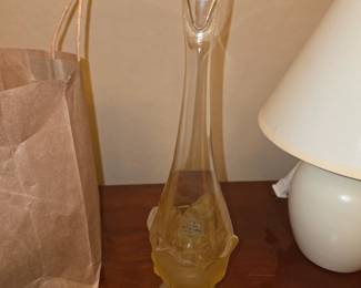 Swung Vase. Viking glass