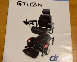 Titan Electric Wheel Chair