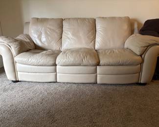 Leather Couch (Damage to left side)