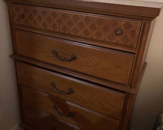 Vintage Bassett Tall Dresser