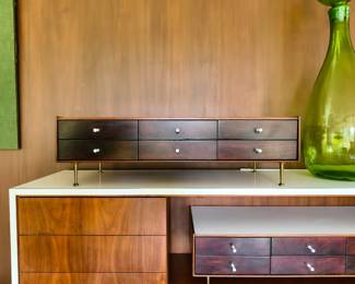 George Nelson for Herman Miller, thin edge miniature cabinet. Very hard to find configuration