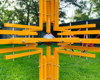 Large outdoor sculpture by Bill Jr