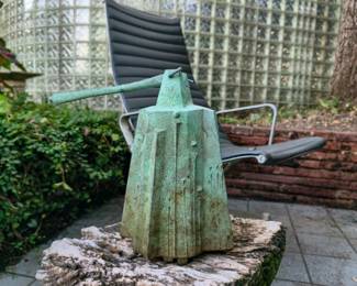 one of a kind Paolo Soleri bronze bell