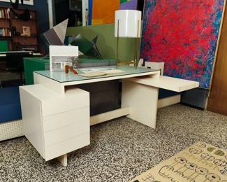 Desk, original to the house