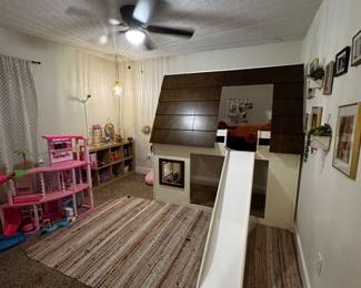 kids loft bed $450 & tons of toys & children’s books ranging from $1-$15 