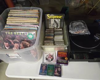 Vintage Records & Cassette Tapes
