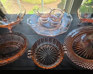 Pink Depression Glass