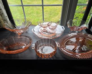 Pink Depression Glass