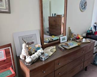MCM Dresser & Mirror
