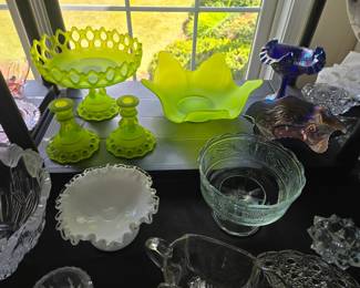 Green Glassware 