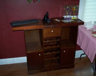 WINE RACK CABINET