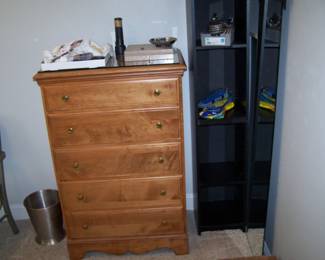 TALL MAPLE CHEST