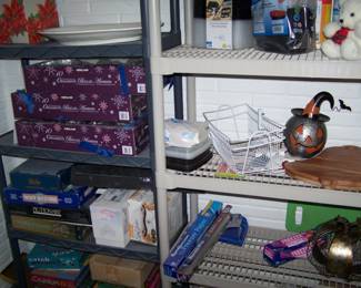 SHELVING & HOLIDAY MISC.