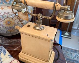 Antique European Desk Telephone