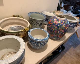 Porcelain Planters