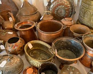 Huge Collection of Antique Copper
