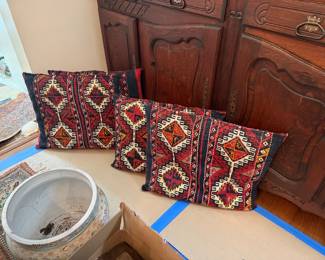 MIddle Eastern Woven Pillows